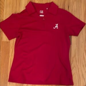 Ladies small Cutter & Buck Alabama golf Polo Shirt